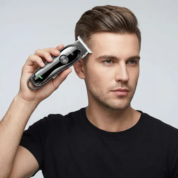 Htc_At_118_Rechargeable_Hair_Clipper_With_Iso_9001_Certification_Professional_T_Blade_Design