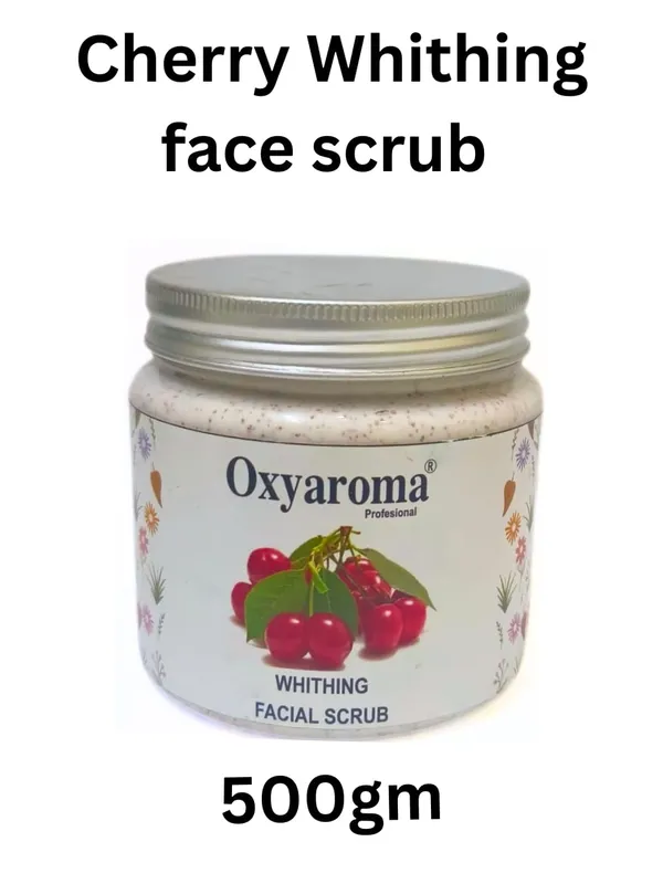 Oxy_Aroma_Cherry_Whitening_Face_Scrub_500Gm