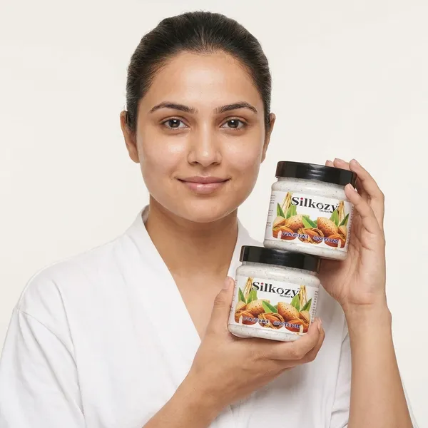 Silkozy_Almond_Facial_Scrub_Pack_Of_2_500Gm