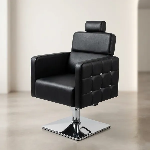 Professional_Salon_Chair_With_Hydraulic_Lift_And_Adjustable_Headrest_Black