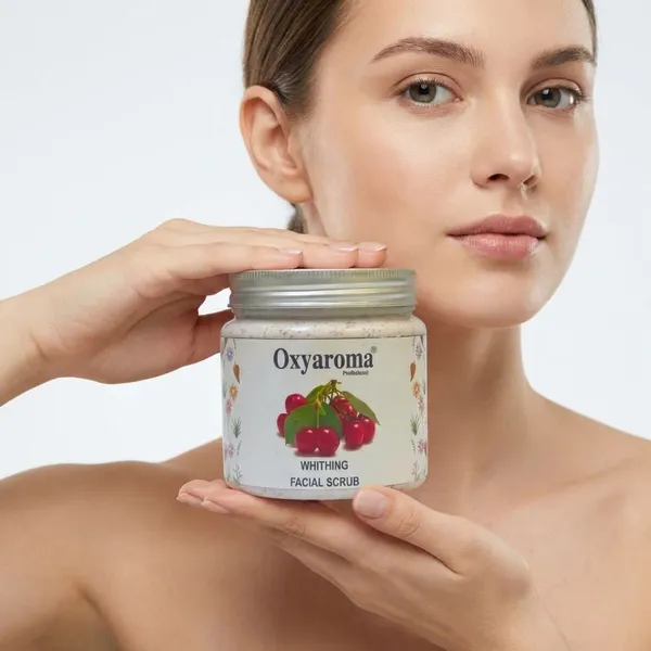 Oxy_Aroma_Cherry_Whitening_Face_Scrub_500Gm