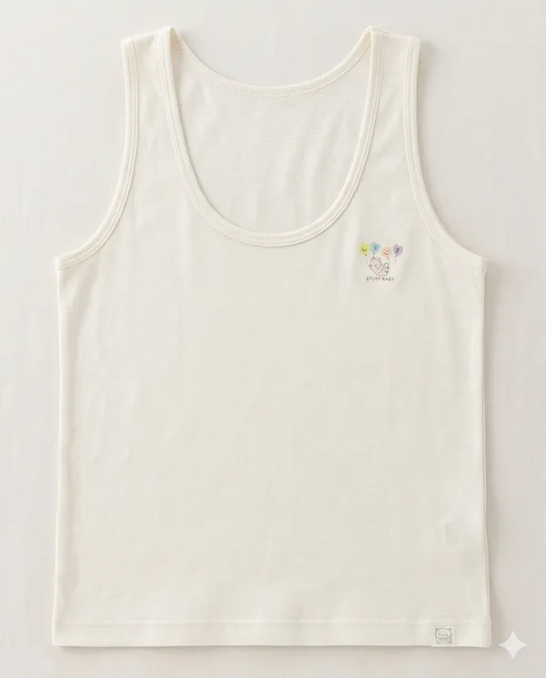 Pack_of_1_-__Off_White_Cotton_Premium_Camisole_Vest_For_Kids