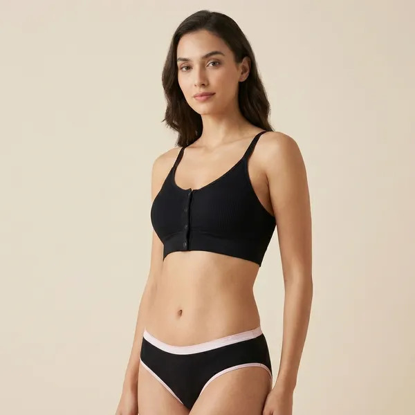 Pack_of_2_-__Black_Polyester_Spandex_Premium_Lingerie_Set_For_Women