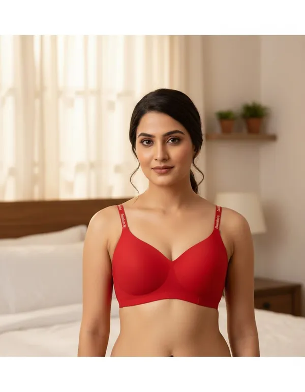 Women's_Red_Shapewear_Bra