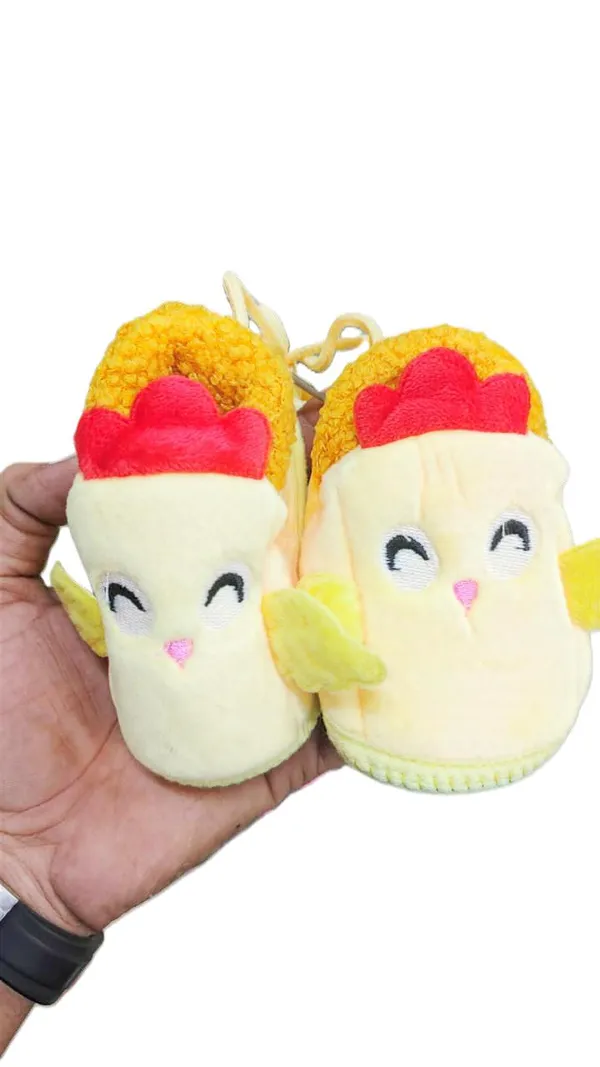 Plush_Cartoon_Chicken_Baby_Shoes