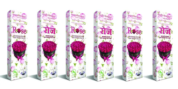 Rose_Pure_Attar_Base_Incense_Sticks_Agarbatti_Incense_Sticks_For_Home_Pooja_Pack_Of_6