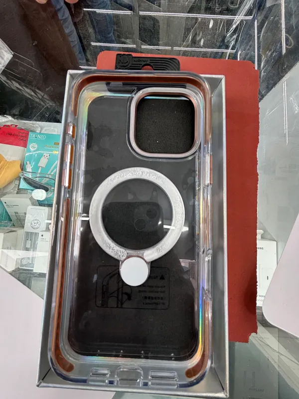 Brown_And_Transparent_Soft_Silicone_Premium_Transparent_Case_With_Ring_Stand_For_Iphone
