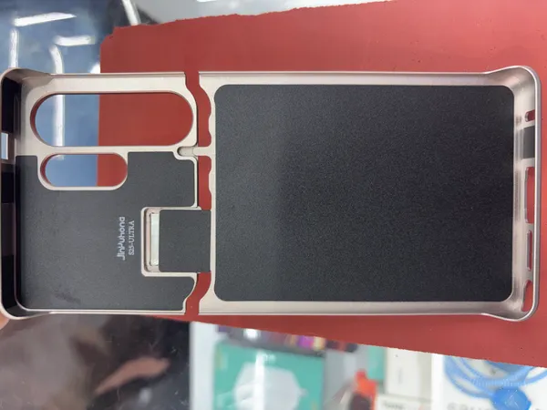 Black_Dual_Layer___Hard_Outer_Shell_And_Soft_Inner_Lining_Premium_Back_Cover_With_Card_Holder_For_Samsung