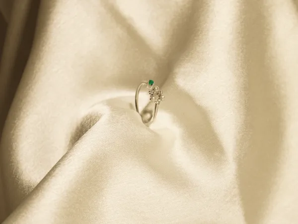 Dew_&_Leaf_Pearl_925_Silver_Rings_For_Women