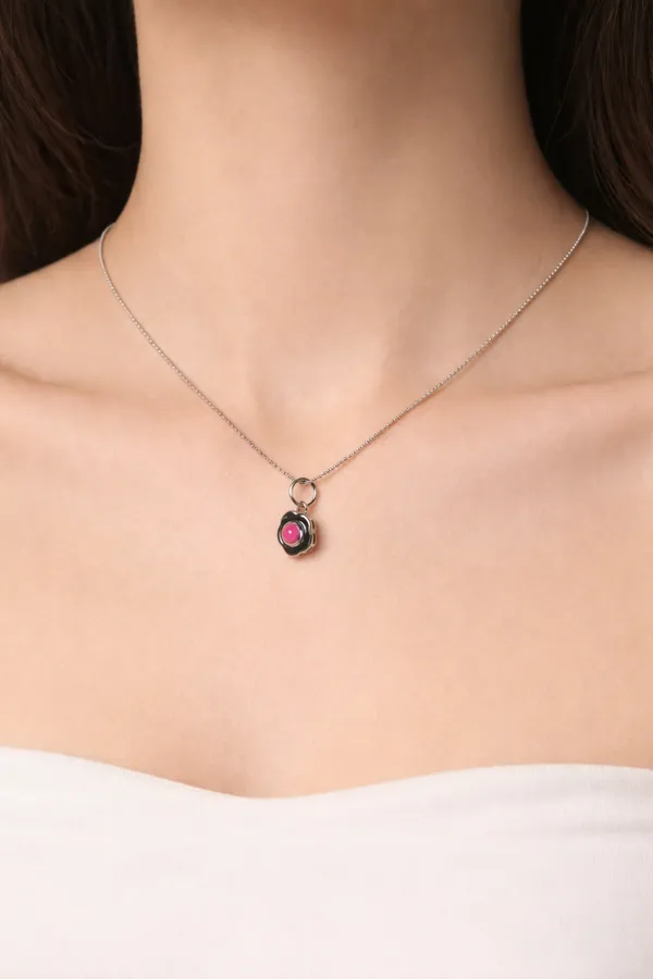 Rhodo_Blossom_925_Silver_Necklace_For_Women