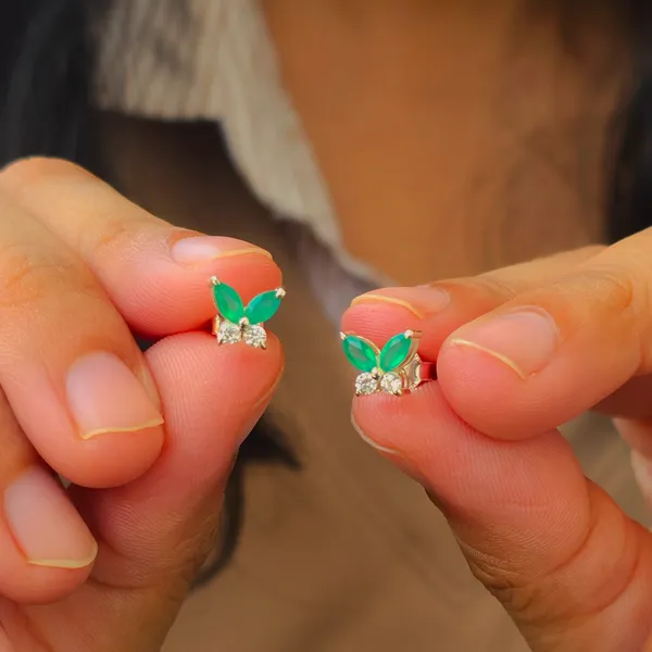Tara_Titli_Studs_925_Silver_Earrings_For_Women