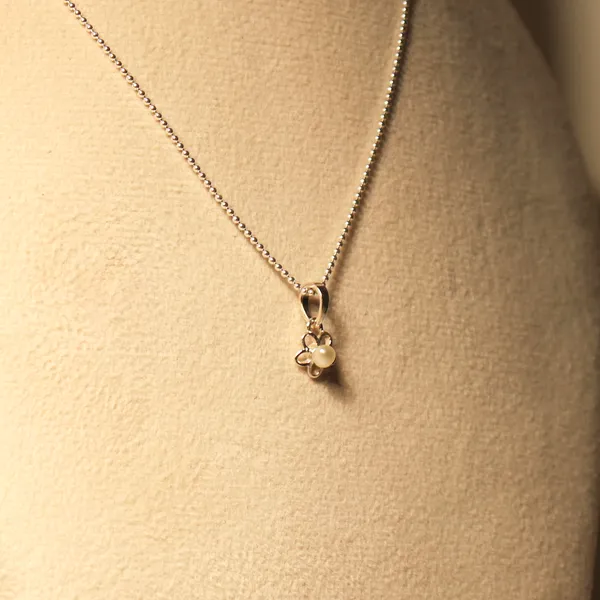 White_Pearl_925_Silver_Necklace_For_Women
