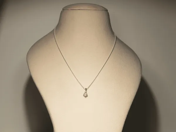 White_Pearl_925_Silver_Necklace_For_Women