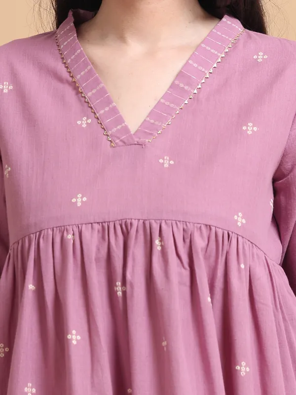 Dusty_Pink_Embroidered_Kurta_And_Pant_Set_For_Women
