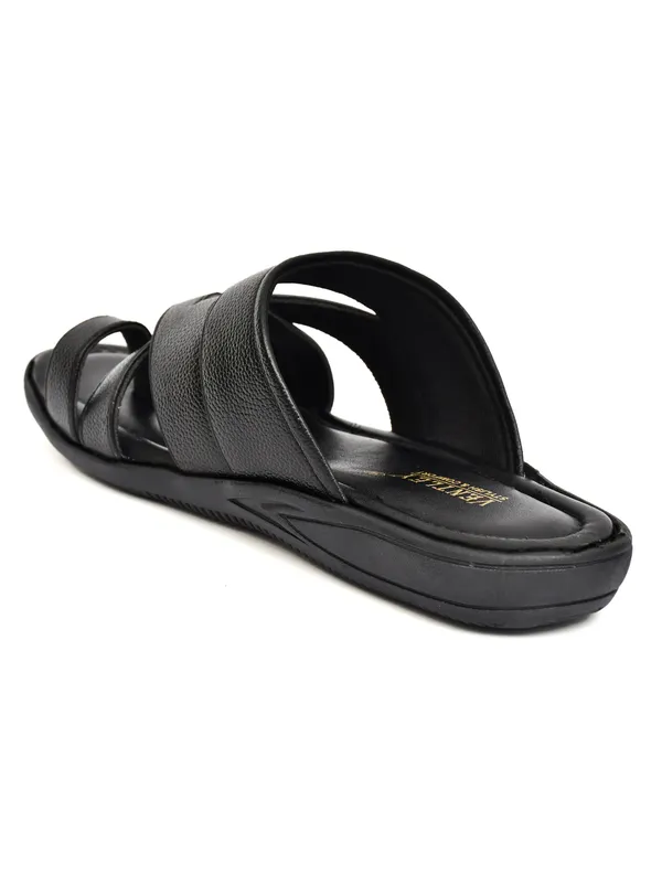 Black_Synthetic_Leather_Strappy_Slide_Sandals_For_Men