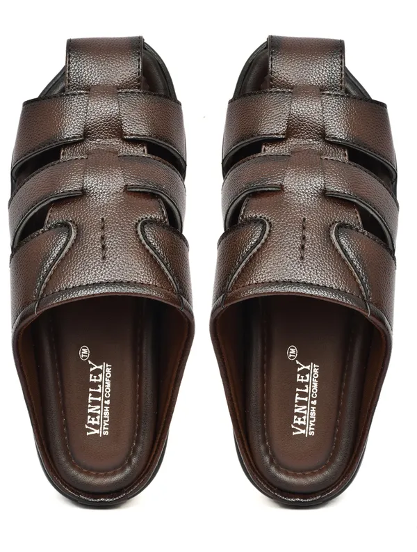 Dark_Brown_Synthetic_Leather_Closed_Toe_Multi_Strap_Sandals_For_Men