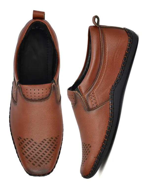 Tan_Synthetic_Leather_Shoes_For_Men