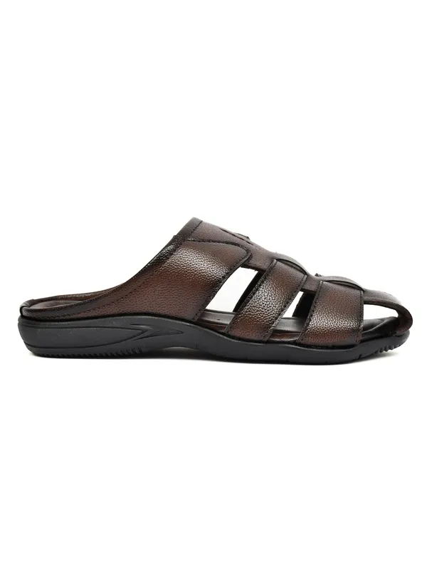 Dark_Brown_Synthetic_Leather_Closed_Toe_Multi_Strap_Sandals_For_Men