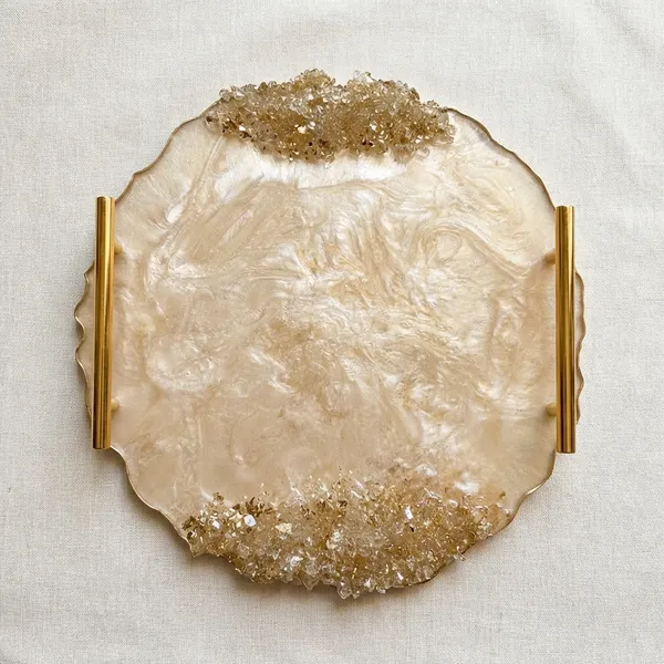 Elegant_Marble_Design_Resin_Tray_With_Gold_Accents_And_Handles