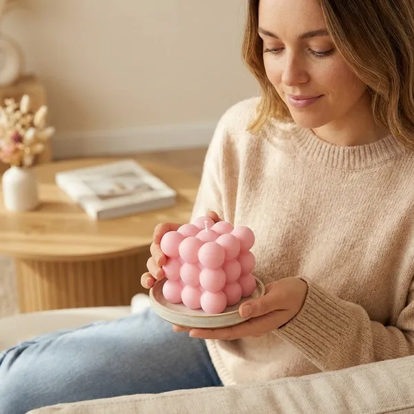 Bubble_Candle_Set_-_Pastel_Multicolor_(Pack_Of_4)