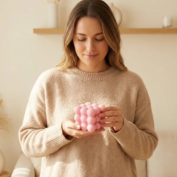 Bubble_Candle_Set_-_Pastel_Multicolor_(Pack_Of_4)