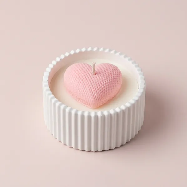 Heart-Shaped_Silicone_Candle_With_Textured_Finish