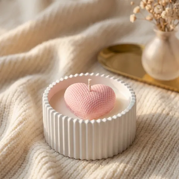 Heart-Shaped_Silicone_Candle_With_Textured_Finish