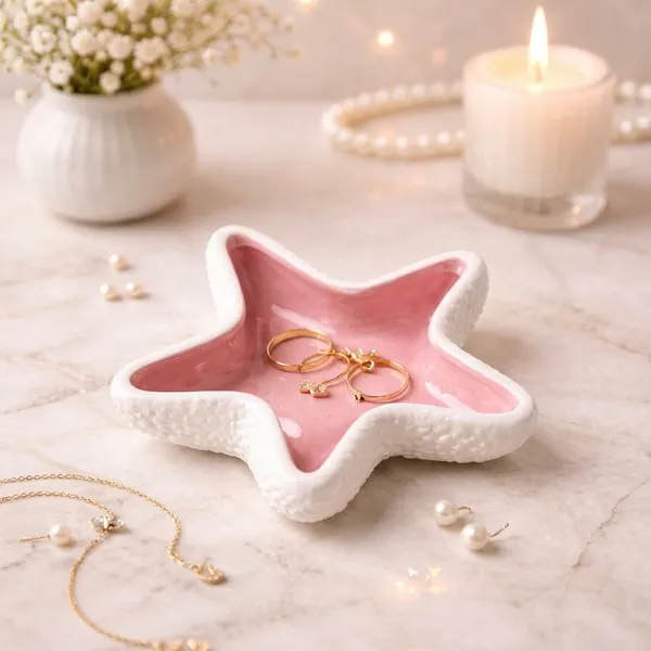 Pink_Star-Shaped_Ceramic_Jewelry_Tray
