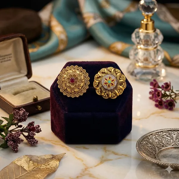 Pack_of_2_-_Gold_Alloy_Adjustable_Ring_Set_For_Women