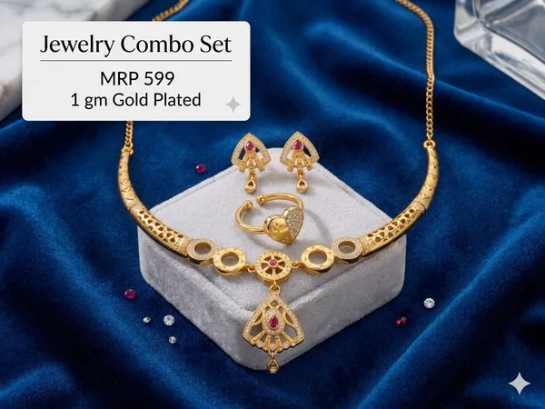 TRENDING_NECKLACE_1_GM_GOLD_PLATED_COMBO_WITH_RING