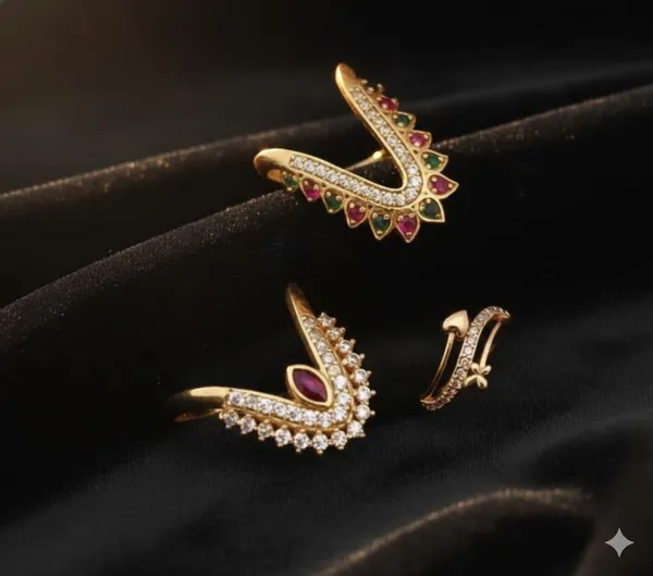 Pack_of_3_-_Gold_Alloy_Ear_Cuff_For_Women