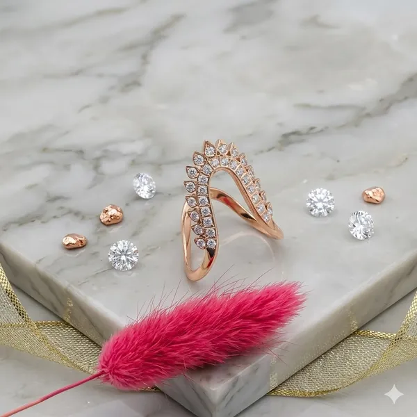 Gold_Alloy_VShaped_Ring_For_Women