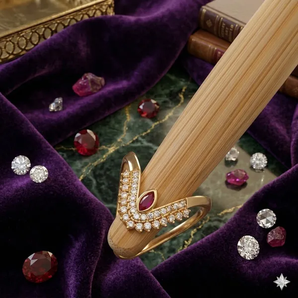 Gold_Alloy_Ruby_and_Diamond_Ring_For_Women