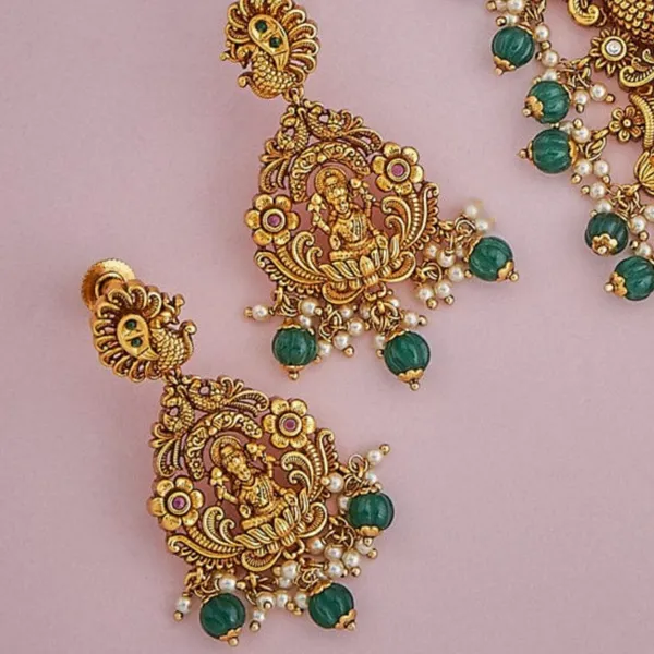 Gold_Oxodised_Alloy_Temple_Jewelry_For_Women
