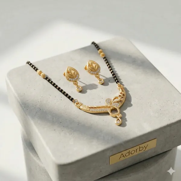Gold_Alloy_Mangalsutra_Set_with_Earrings_For_Women
