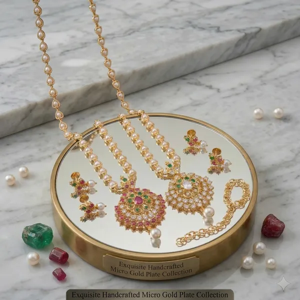Gold_Alloy_Necklace_Set_with_Earrings_For_Women