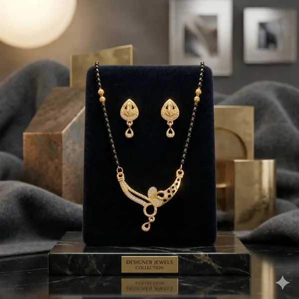 Gold_Alloy_Mangalsutra_Set_with_Earrings_For_Women
