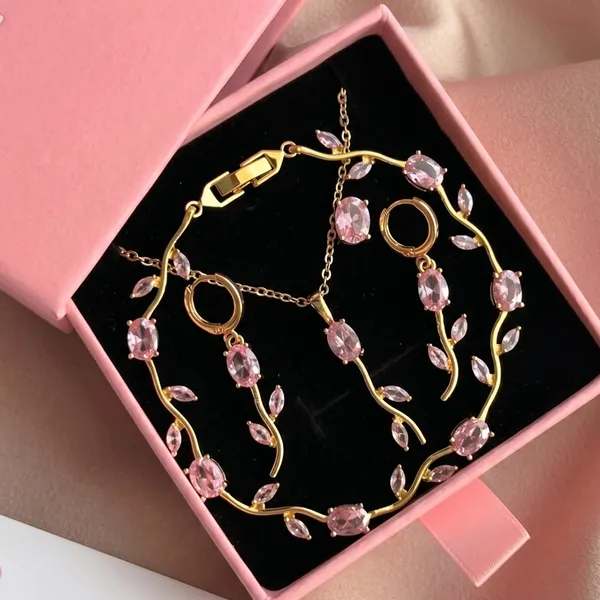 TULIP_Necklace_Bracelet_Earrings_COMBO_SET