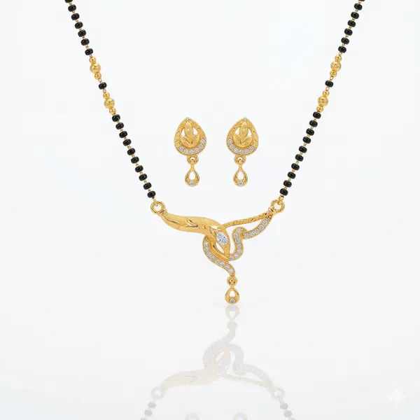 Gold_Alloy_With_Black_Beads_And_Stone_Embellishments_Necklace_Set_with_Earrings_For_Women