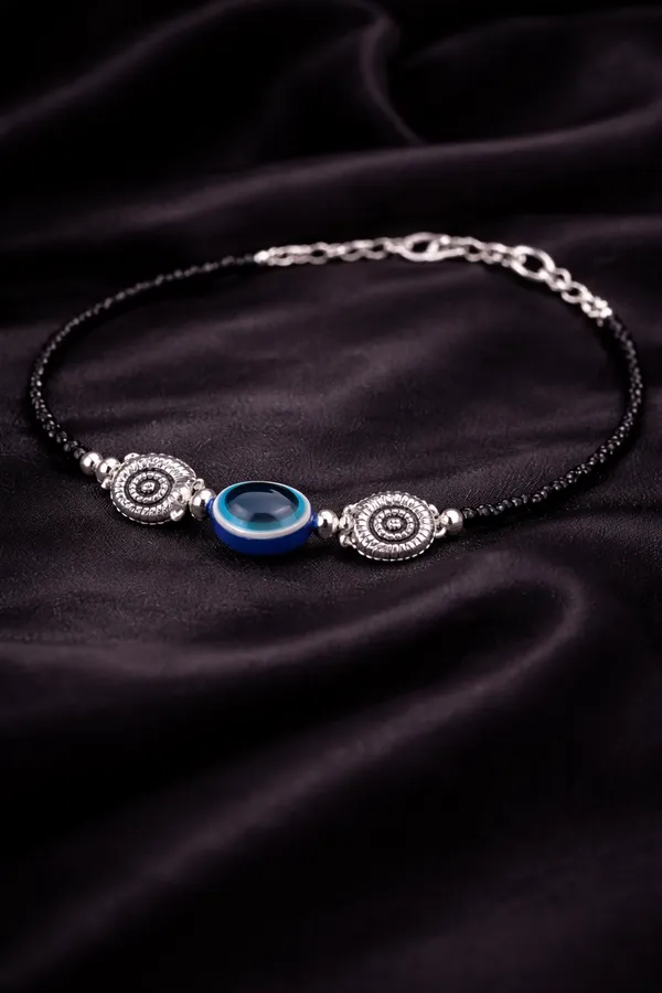 Indian_Shringar_Evil_Eye_Black_Beaded_Anklet_|_Nazar_Protection_Anklet_with_Blue_Charm_|_Brass_Minimal_Daily_Wear_Jewelry