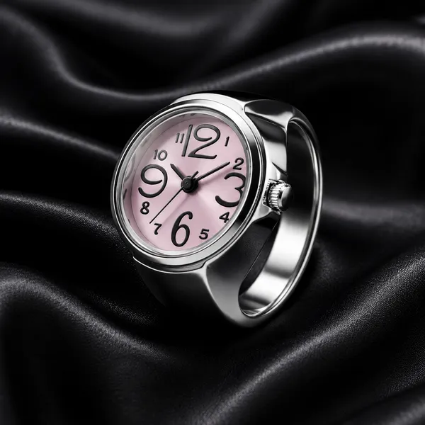 Pink_Dial_Silver-Tone_Watch_Head_with_Arabic_Numerals