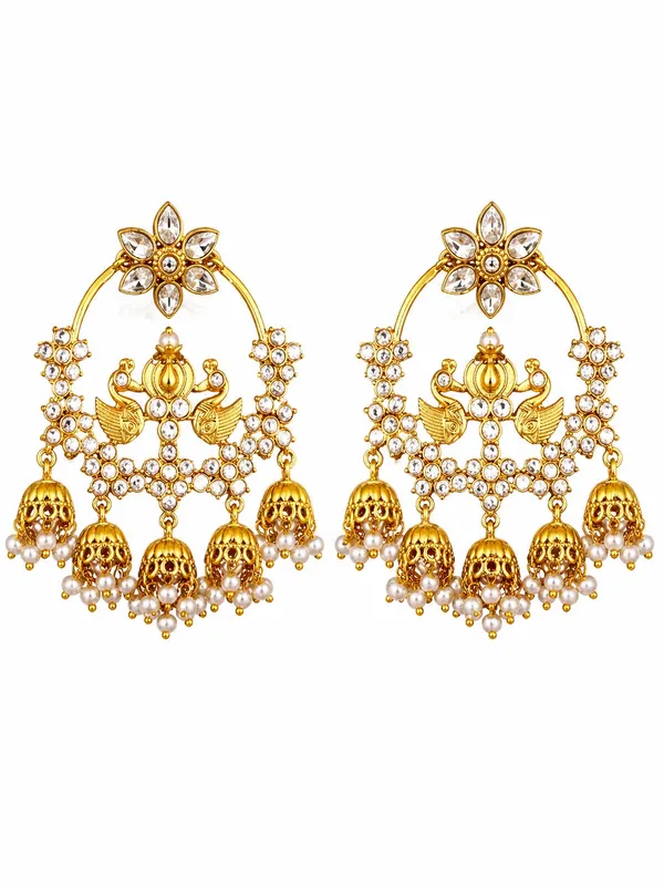 Royal_Peacock_Chandbali_Earrings_(Pearl_White)_|_Elegant_Bridal_&_Festive_Jhumki