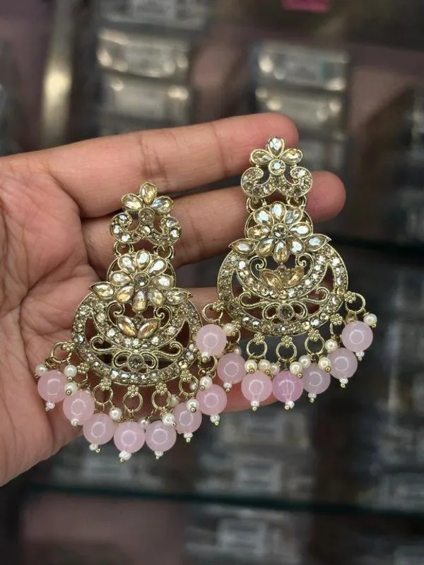 Aarohi_Baby_Pink_Charm_Earrings