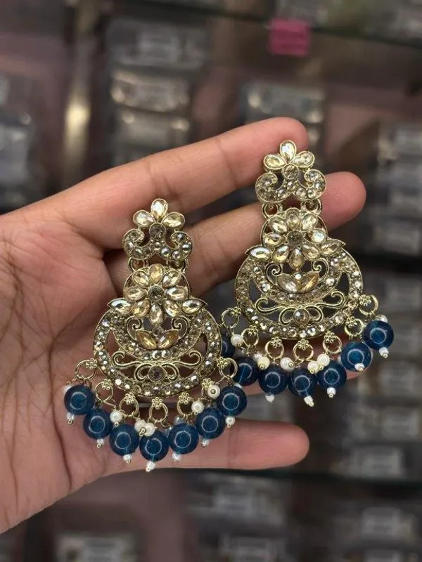 Aarohi_Dark_Blue_Charm_Earrings