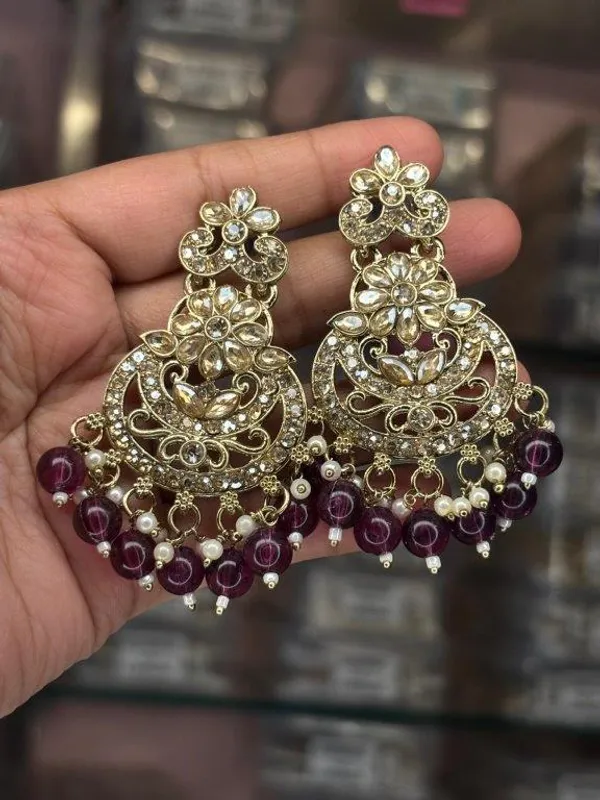 Aarohi_Wine_Charm_Earrings
