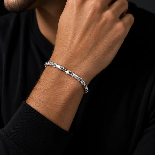 Silver-Toned_Twisted_Rope_Chain_Bracelet