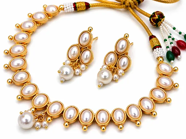 Indian_Shringar_Pearl_Kundan_Necklace_Set_|_Monalisa_Stone_Gold_Finish_Choker_with_Earrings_|_Adjustable_Ethnic_Jewelry