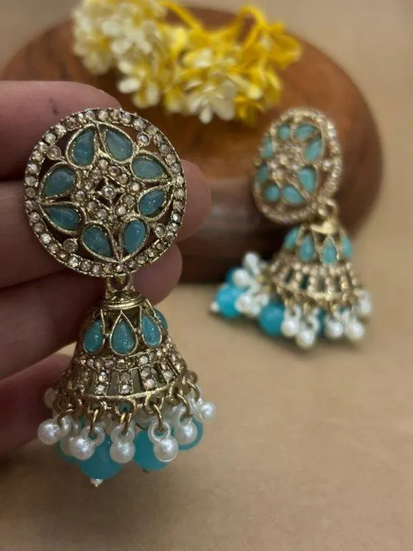 Godavari_Kundan_Earrings_???_Sky_Blue