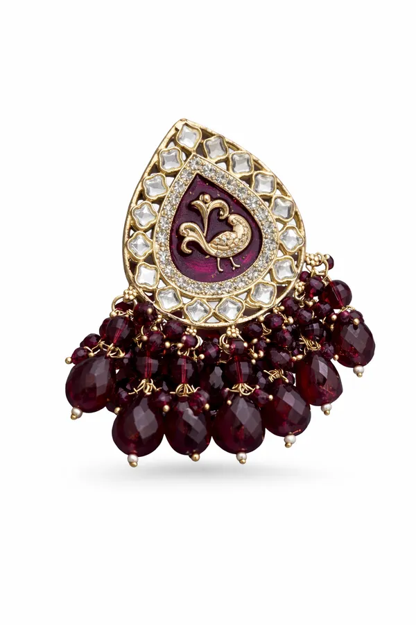 Meenakari_Kundan_Stud_Earrings_for_Women_|_Peacock_Design_Ethnic_Earrings_|_Indian_Shringar