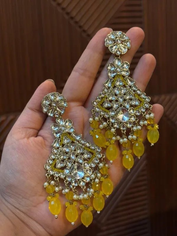 Inayat_Noor_Yellow_Chandbali_Earrings